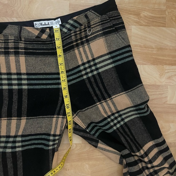 Woolrich woman’s wool blend black/ tan pants size 12 - Picture 10 of 15